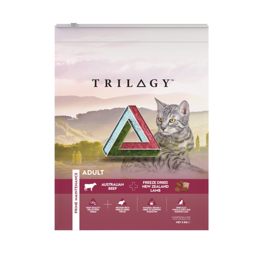Trilogy 無穀物成貓糧 澳洲牛肉+5%紐西蘭羊肺凍乾 5kg (TRB-002) (圖片2)