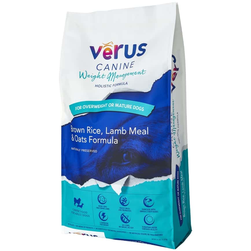 VeRUS維洛斯 狗糧 體重控制 羊肉燕麥糙米全犬配方 24lb 或 (6包4lb夾袋) (VR009525) (圖片2)