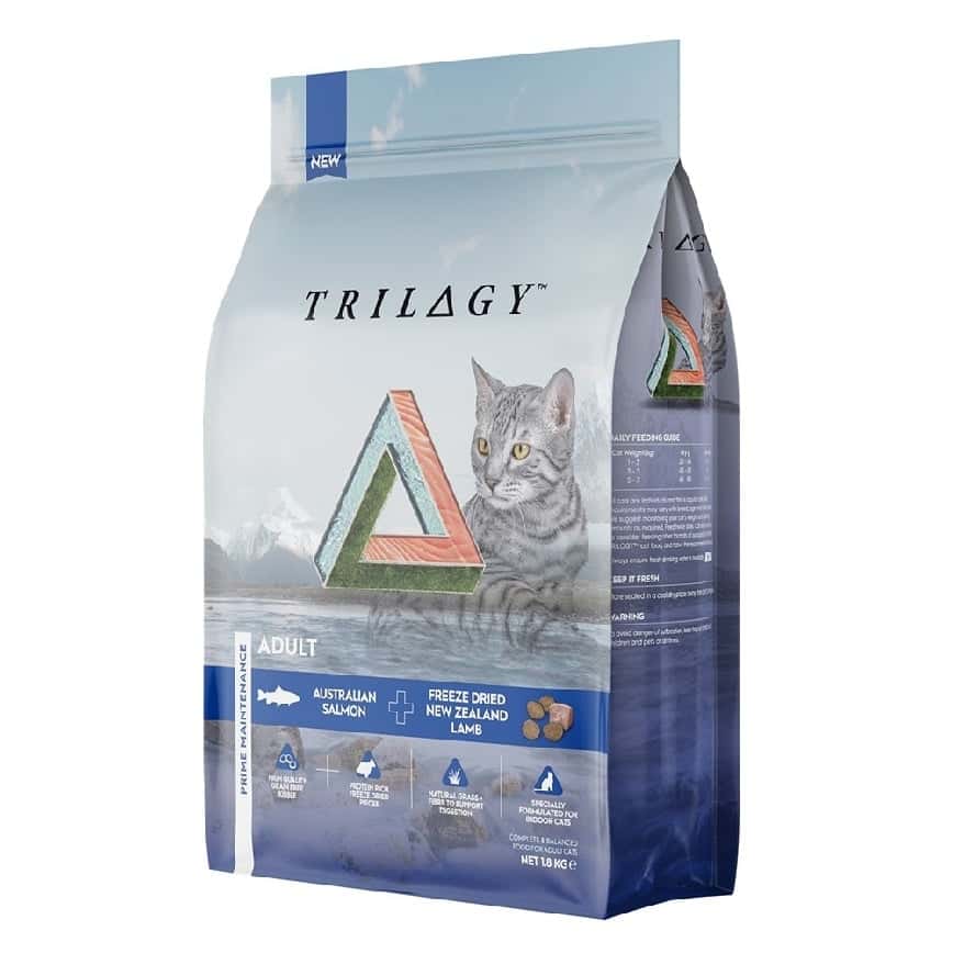 Trilogy 無穀成貓糧 澳洲三文魚+5%紐西蘭羊肺凍乾 5kg (TRS-003/TRS-002) (圖片2)