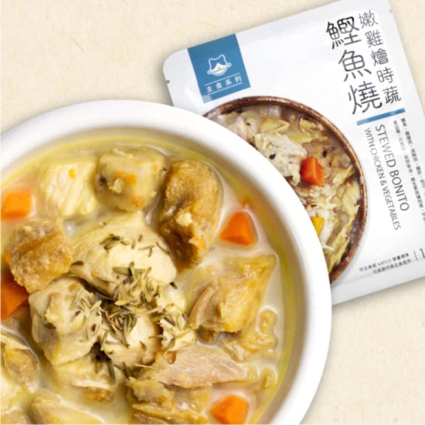 汪喵星球 DogCatStar 貓咪 95% 鮮肉主食餐包 嫩雞燴時蔬鰹魚燒 130g (FM175) (圖片2)