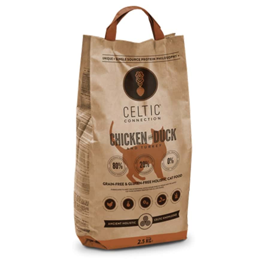 CELTIC CONNECTION 無穀物防敏全貓糧 天然雞肉+鴨肉+火雞肉配方 2.5kg (CCC25) (圖片2)
