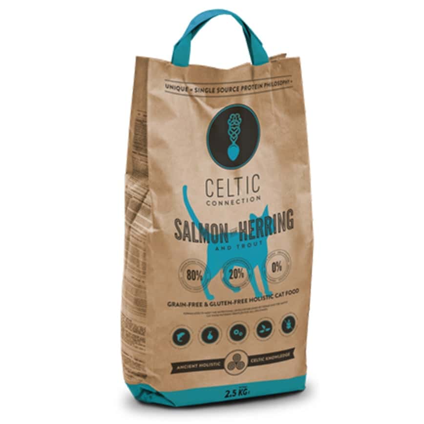 CELTIC CONNECTION 無穀物防敏全貓糧 野生三文魚+鯡魚+鱒魚配方 2.5kg (CCS25) (圖片2)