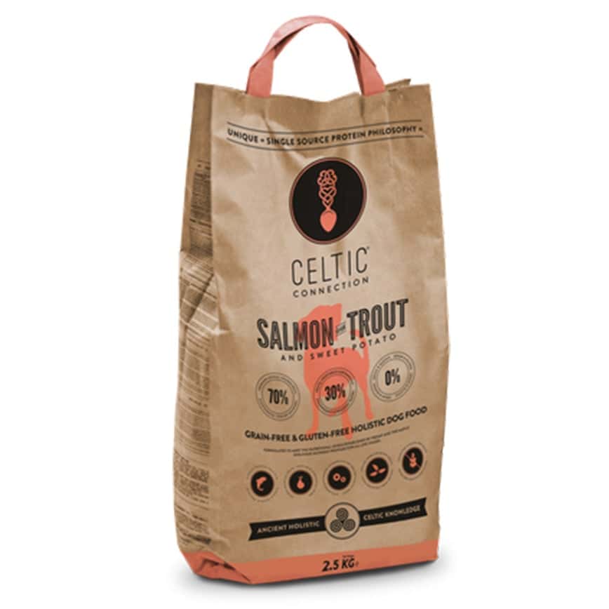 CELTIC CONNECTION 無穀無麩防敏狗糧 三文魚+鱒魚配方 2.5kg (CDS25) (圖片2)