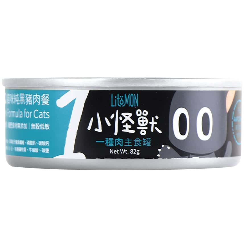 怪獸部落 1種肉貓主食罐 純豬肉 82g (A002) (圖片2)