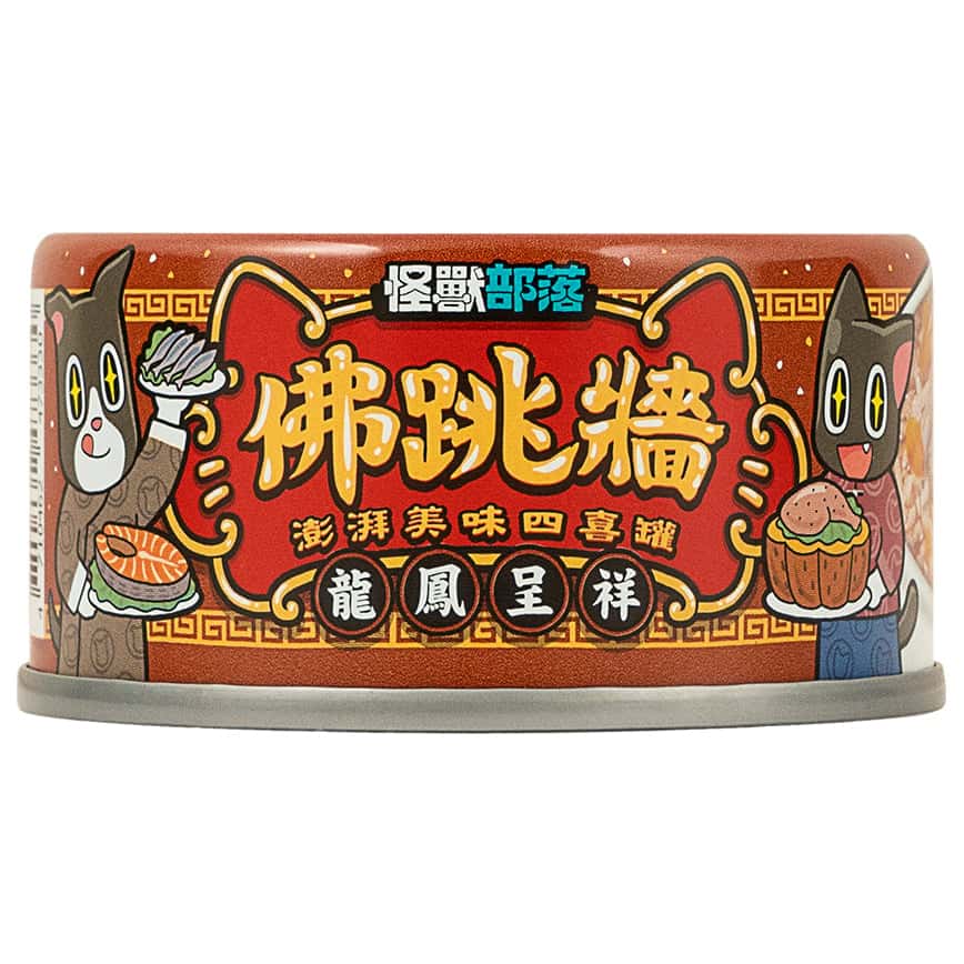 怪獸部落 貓犬副食罐 佛跳牆 龍鳳呈祥 80g (C333) (圖片2)