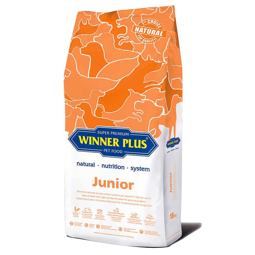 WINNER PLUS 狗糧 少年犬配方 雞肉及三文魚及大米 3kg x 4包 (11103) (圖片2)