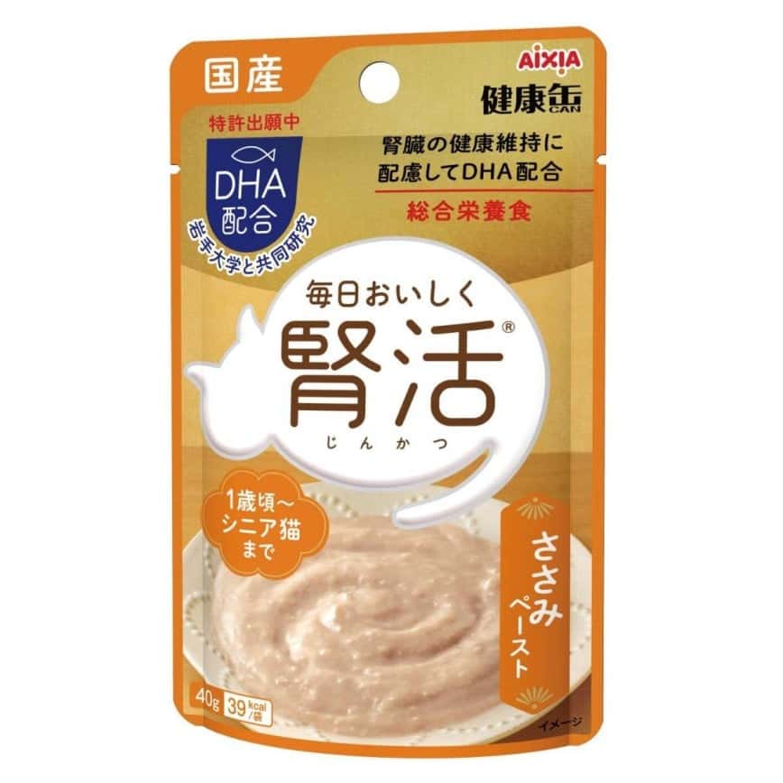 AIXIA 愛喜雅 貓濕糧 健康罐 腎活 雞肉醬 40g (KJ-2) (圖片2)