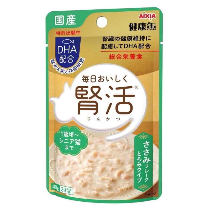AIXIA 愛喜雅 貓濕糧 健康罐 腎活 雞肉肉碎 40g (KJ-4) (圖片2)