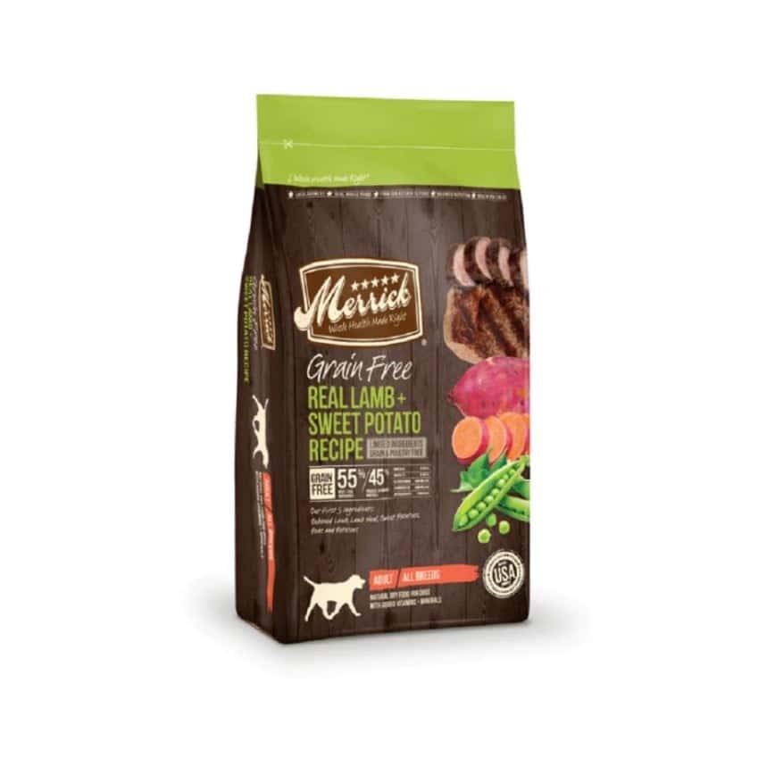 Merrick 全犬狗糧 無穀物羊肉甜薯配方 22lb (38575) (圖片2)
