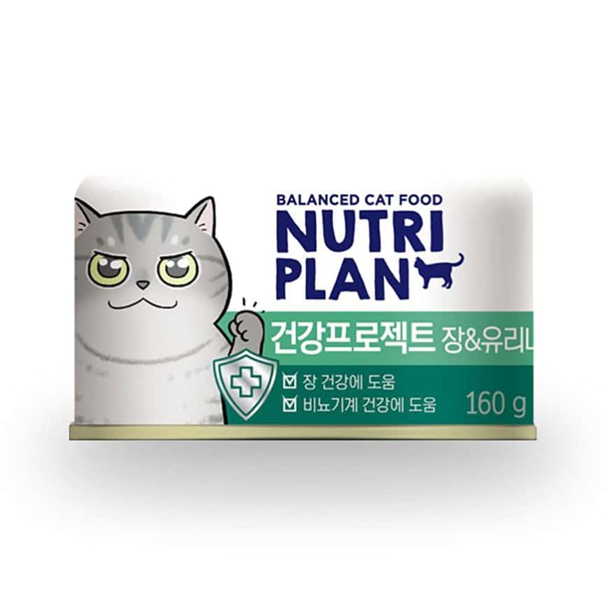 Nutriplan 貓罐頭 營養企劃 韓國腸胃及泌尿護理配方 160g (64617) - 限時優惠 (圖片2)