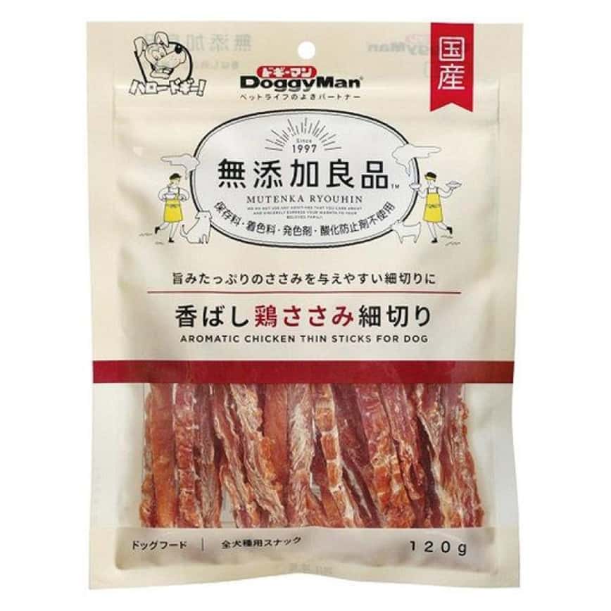 DoggyMan 日本狗零食 無添加良品 雞肉幼條 120g (圖片2)