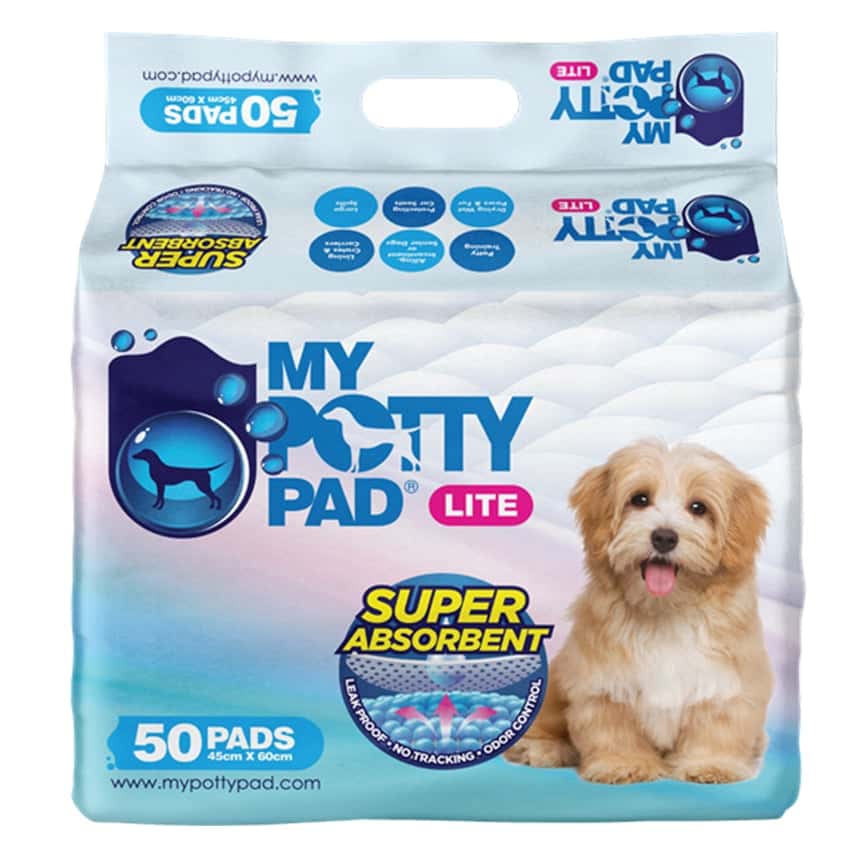 My Potty Pad LITE 殿堂吸 寵物尿墊 狗尿墊 狗尿片 原味 [45x60 M碼 50PADS] (LMPP050) (圖片2)