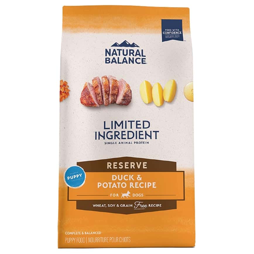 Natural Balance 狗糧 L.I.D. 無穀系 鴨肉薯仔 幼犬配方 22lb (14601) (圖片2)