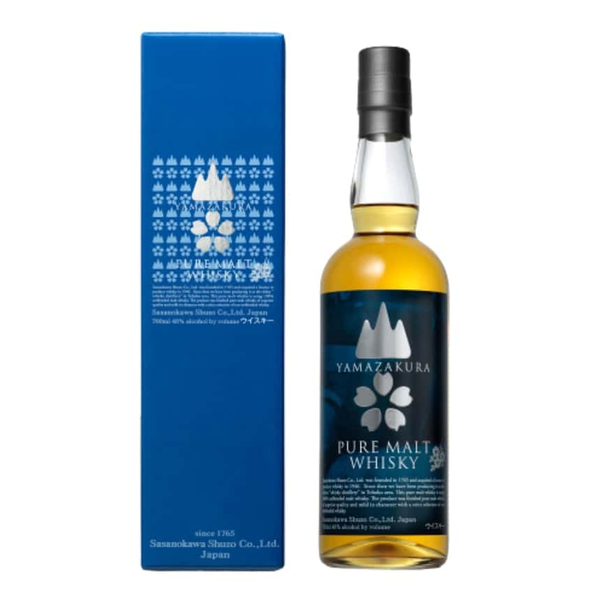 笹之川酒造 山櫻 純麥威士忌 48度 700ml (圖片2)