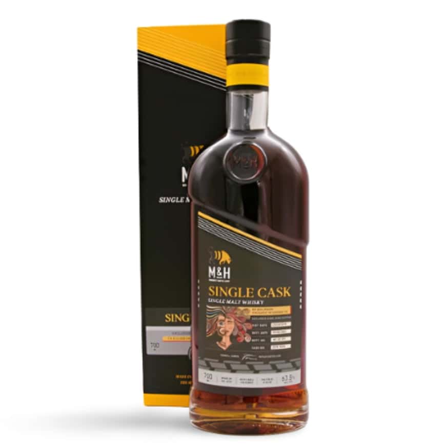 Milk & Honey 單桶 (波本和雪莉桶) 單一麥芽以色列威士忌 63.8度 700ml (圖片2)