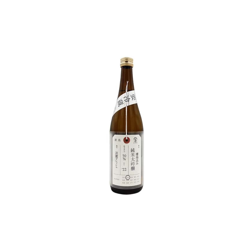 加茂錦酒造 荷札酒 純米大吟釀 槽場汲み 淡麗清新 720ml (圖片2)
