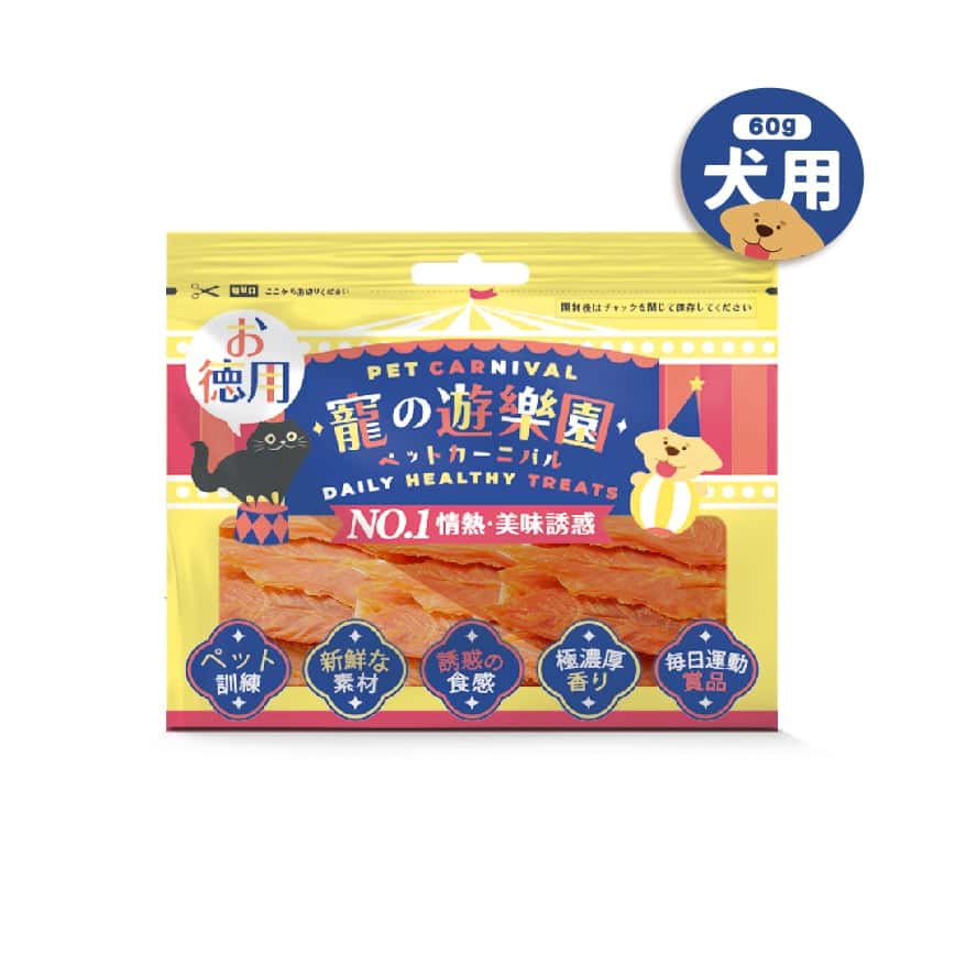 寵之遊樂園 狗零食 厚切鴨胸肉 歡樂裝 1包 (圖片2)