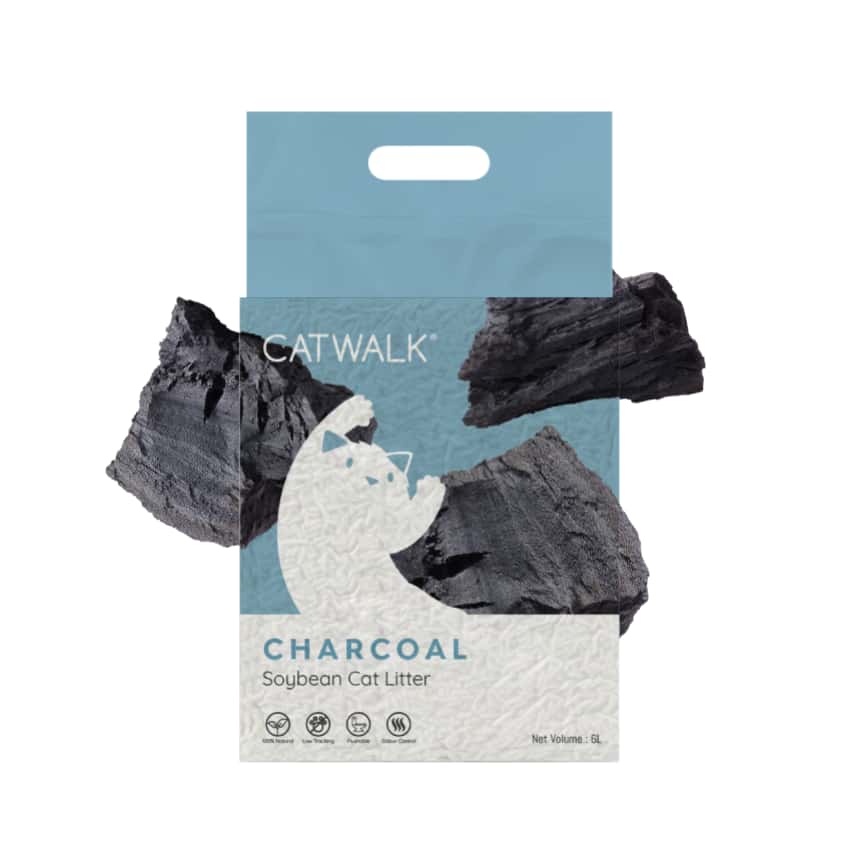 CATWALK 瞬間凝結 豆腐貓砂 活性炭 6L (CW-SC1) (圖片2)
