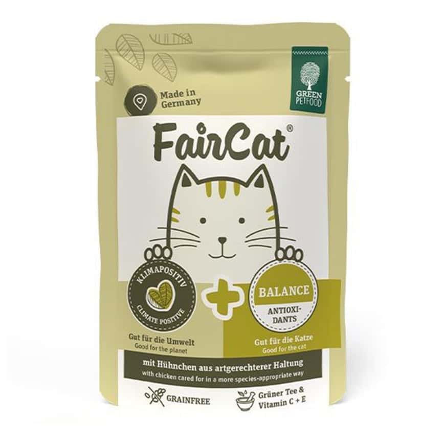 Green Petfood FairCat Balance 貓主食濕糧 抗氧化護心配方 維生素C及E+綠茶提取物 85g (GW2315) (圖片2)
