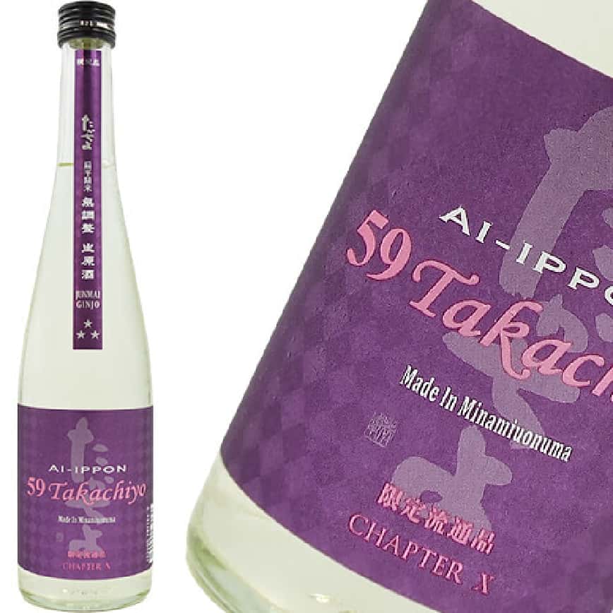 高千代酒造 Takachiyo 59 AI×IPPON 愛山×一本〆 純米吟釀 生原酒 720ml (圖片2)