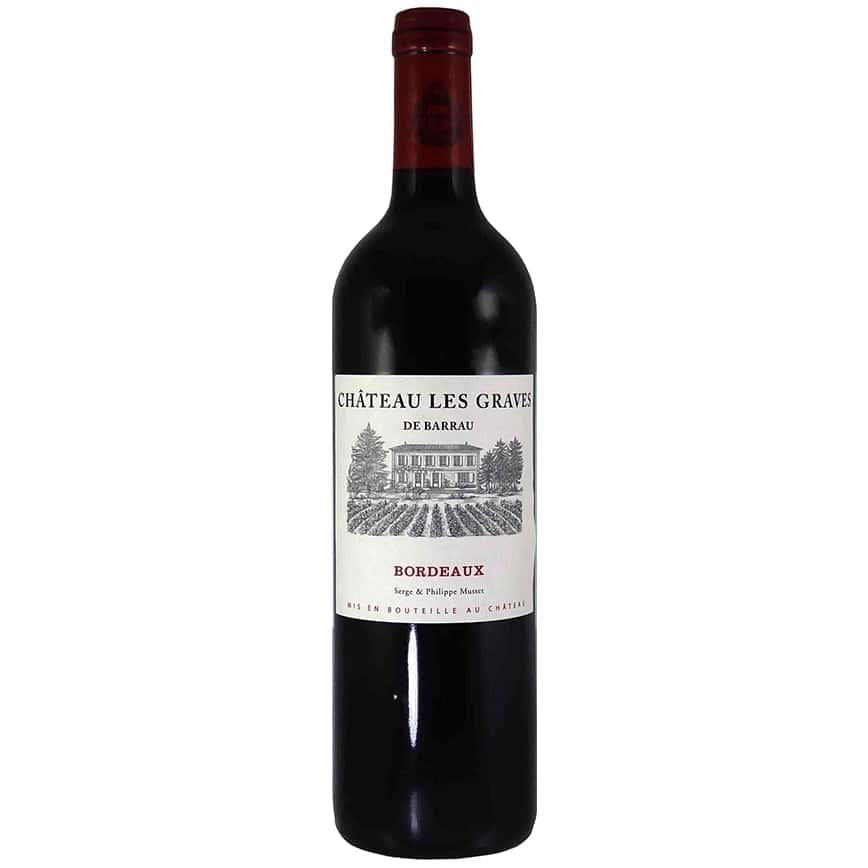 Chateau Les Graves de Barrau Bordeaux 法國巴勞紅酒 750ml (圖片2)
