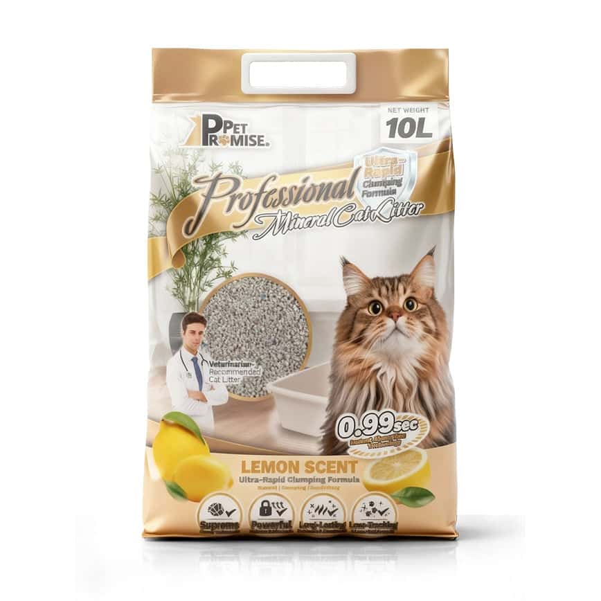 Pet Promise毛孩承諾 高級 礦物貓砂 檸檬味 10L - 原裝行貨 (圖片2)