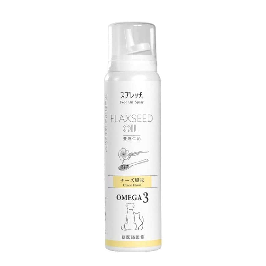 LUMICA 日本嚴選寵物噴霧型健康亞麻籽油 芝士味 60ml (貓犬用) (TBS) (圖片2)
