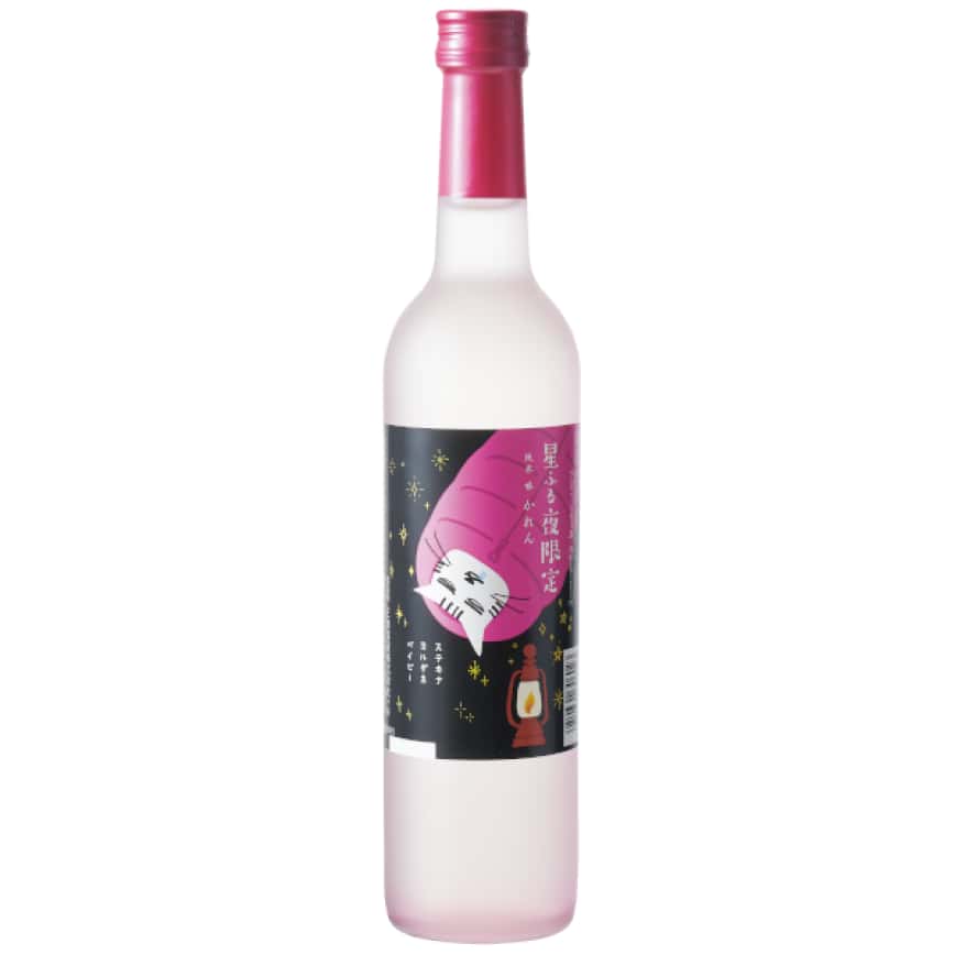 王紋酒造 かれん 星ふる夜限定 純米酒 500ml (圖片2)