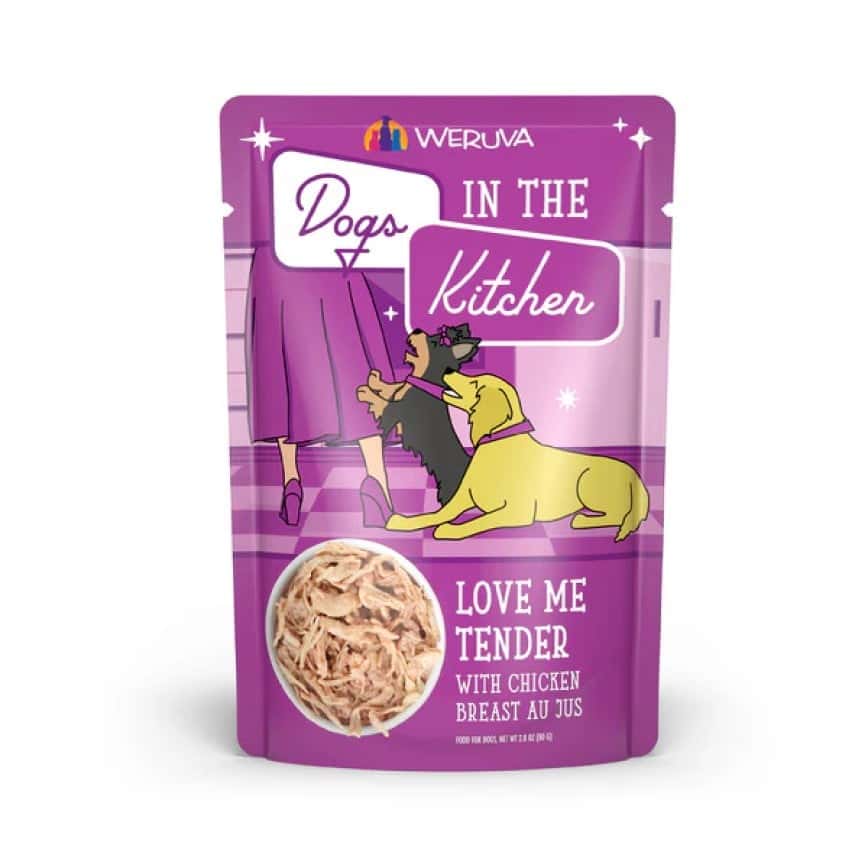 WeRuVa DITK pouch Love Me Tender with Chicken Breast Au Jus 2.8oz (003167) (圖片2)