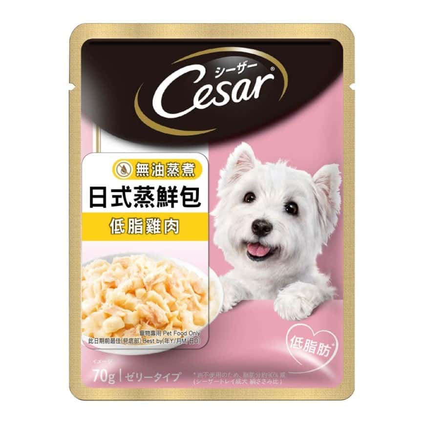 Cesar西莎 狗濕糧 蒸鮮包 低脂雞肉 70g (10243523) (圖片2)
