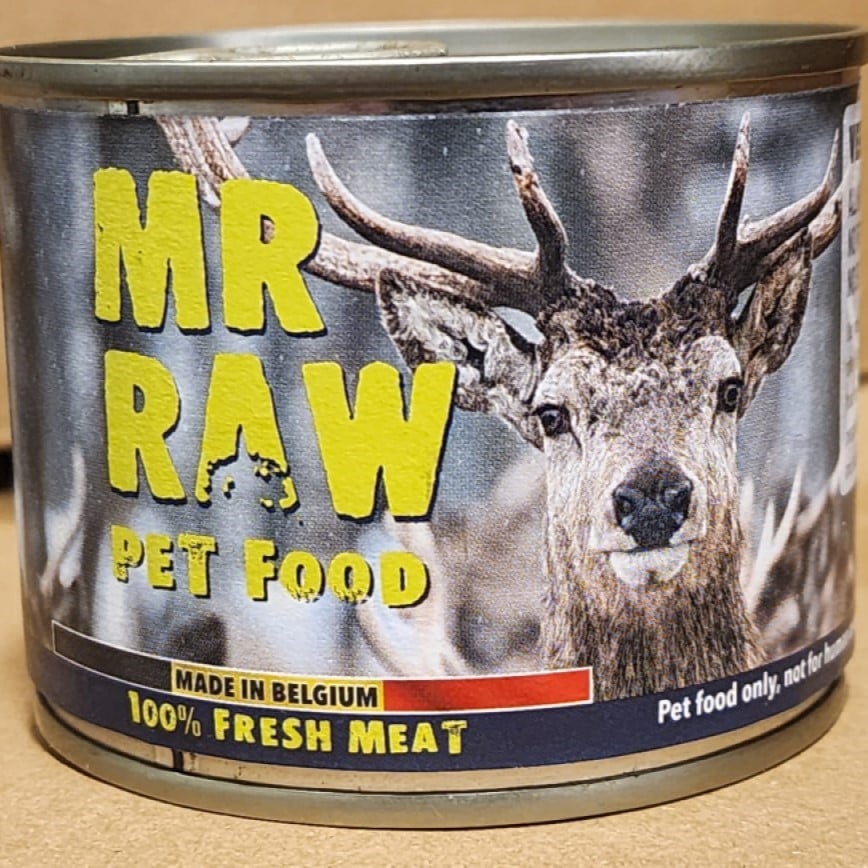MR RAW 純天然罐頭 鹿肉配方 200g (貓狗共用) (V200g) (圖片2)