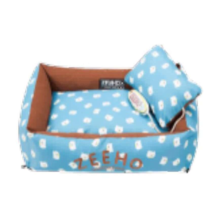 TOUCHDOG 寵物床墊 寵物窩 藍色白熊 80x60x22cm (TZBE0014B_L) (圖片2)