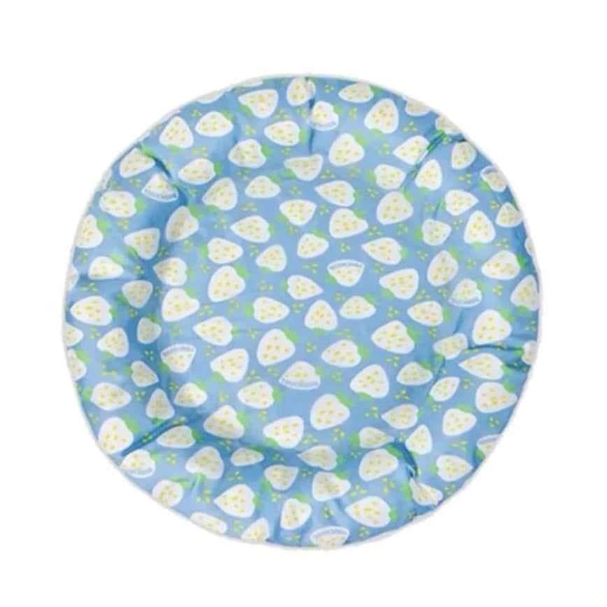 TOUCHDOG 圓型冰涼墊 藍色草莓 43x71cm (TDBE0181C)  (圖片2)