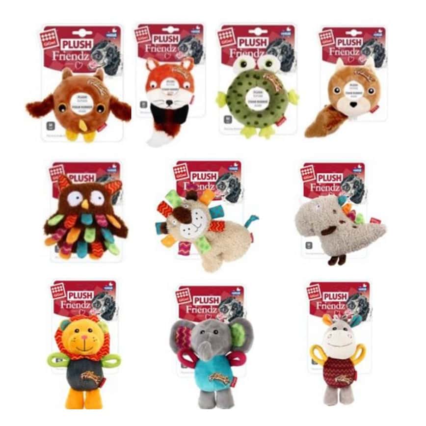 GiGwi Plush Friendz中小型犬系列 (款式隨機) (6137/8457) (圖片2)