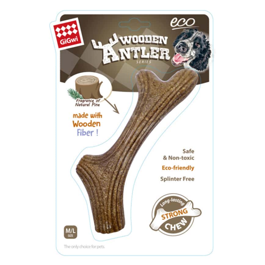 GiGwi ECO⽊塑鹿⾓ M (8457) (圖片2)
