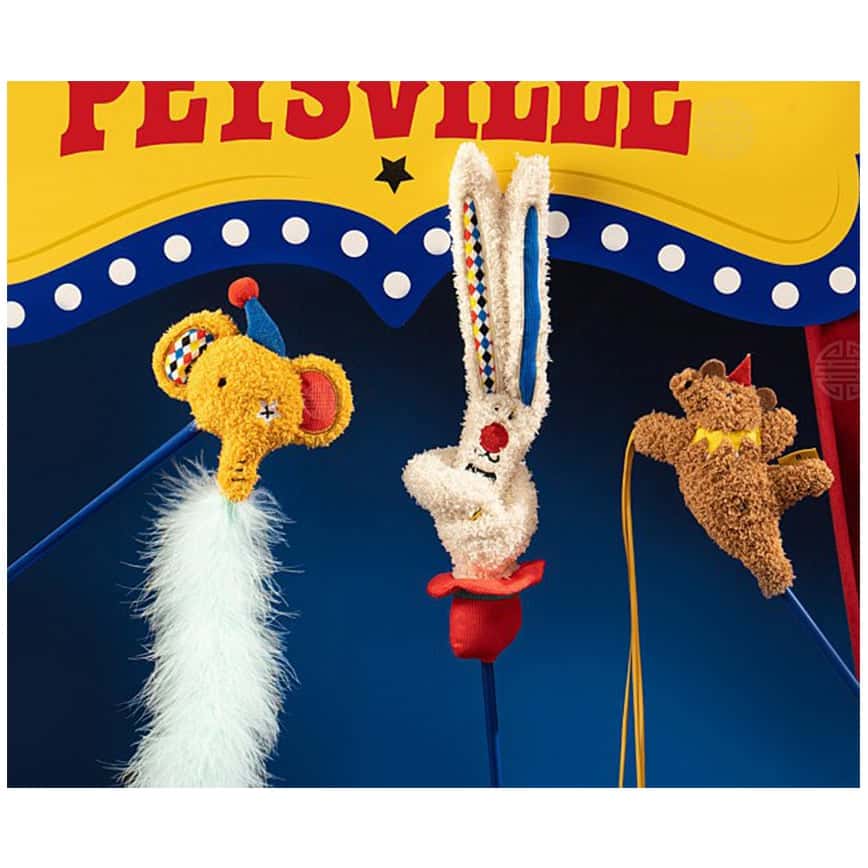 PETSVILLE ⾺戲團逗貓棒 (款式隨機) (圖片2)