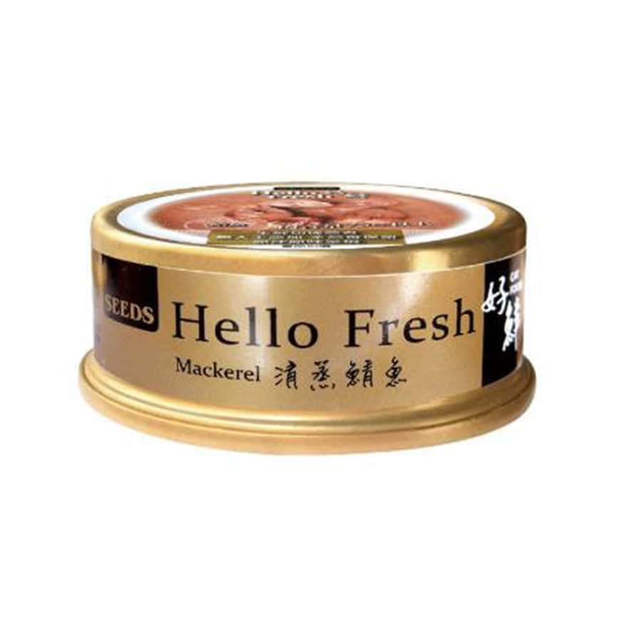 SEEDS 貓罐頭 Hello Fresh好鮮燉湯 清蒸鯖⿂ 50g (hf03)  (圖片2)