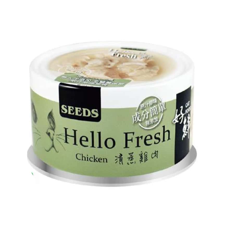 SEEDS 貓罐頭 Hello Fresh好鮮燉湯 清蒸雞⾁ 80g (hfb05)  (圖片2)