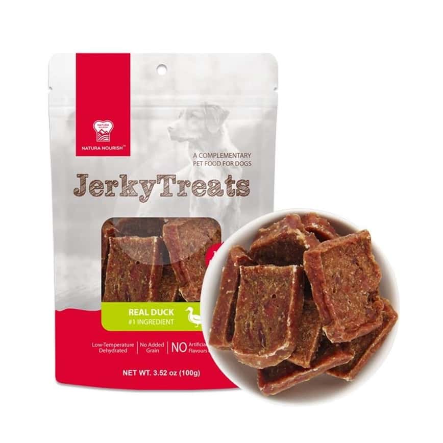 NATURA NOURISH JerkyTreats全天然低溫烘乾 鴨肉塊 100g (DT72157) (圖片2)