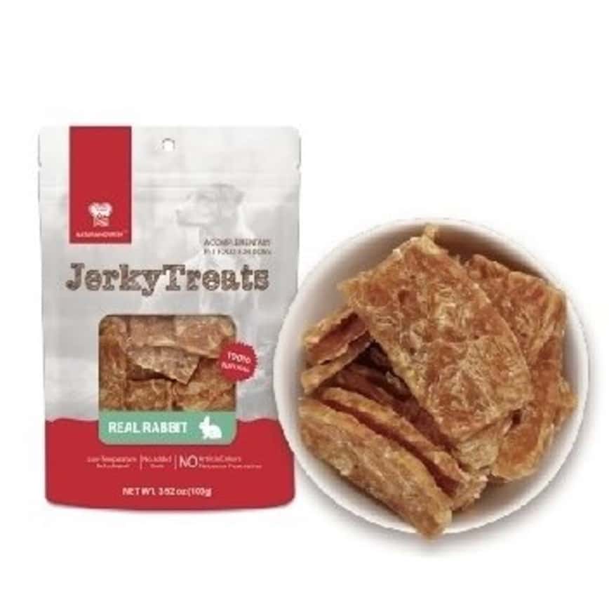 NATURA NOURISH JerkyTreats全天然低溫烘乾 兔肉塊 100g (DT72188) (圖片2)