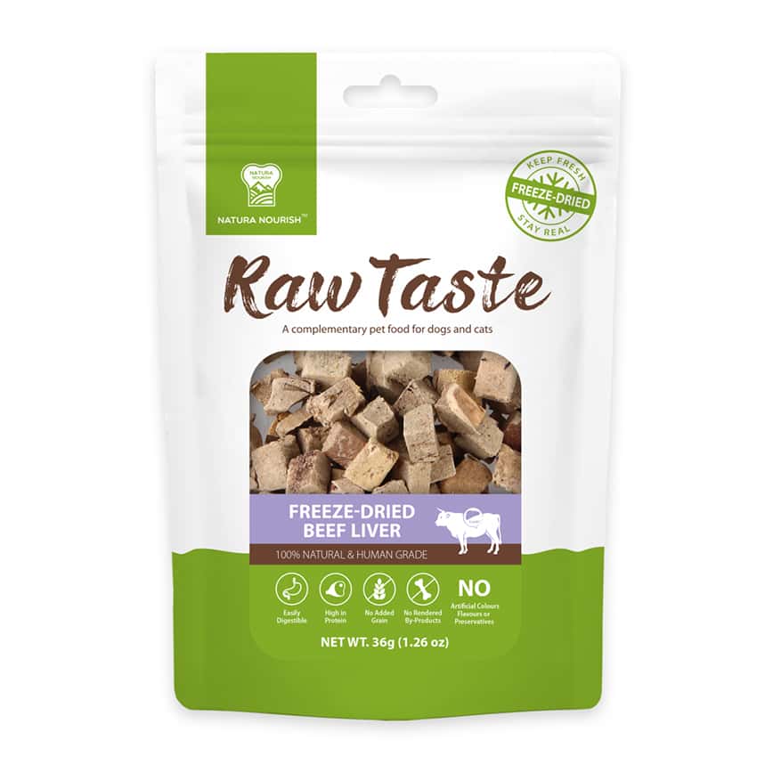 NATURA NOURISH Raw Taste 凍乾牛肝 36g (DT72348) (圖片2)