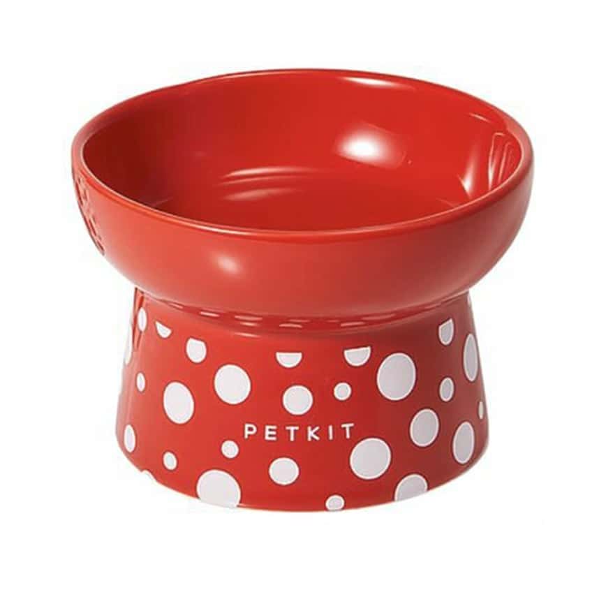 PETKIT 波點陶瓷⾼腳碗 單碗 (顔色隨機) (圖片2)