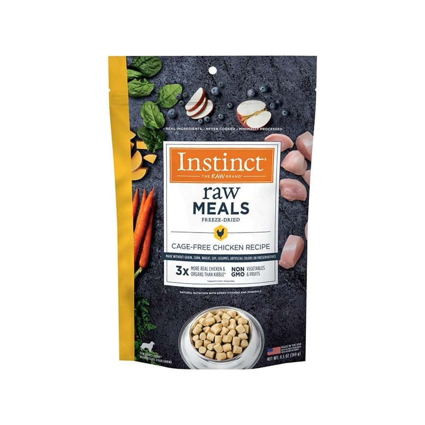 Instinct 狗糧 無穀物凍乾生肉主食糧 走地雞肉 9.5oz (614012) (圖片2)