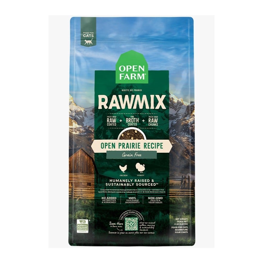 Open Farm RAWMIX 無穀物草原風味貓糧 2.25lb (OFRO-2.25C) (圖片2)