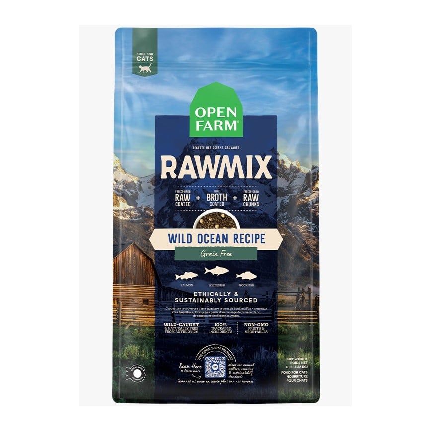 Open Farm RAWMIX 無穀物海洋風味貓糧 2.25lb (OFRW-2.25C) (圖片2)