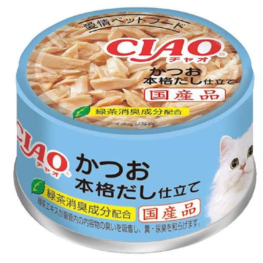 CIAO 貓罐頭 鰹魚正宗高湯 85g (A-89) (圖片2)