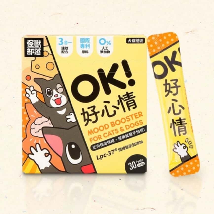 怪獸部落 益生菌 貓狗保健品 OK!好心情 1.5g x 30包 (E615) (圖片2)