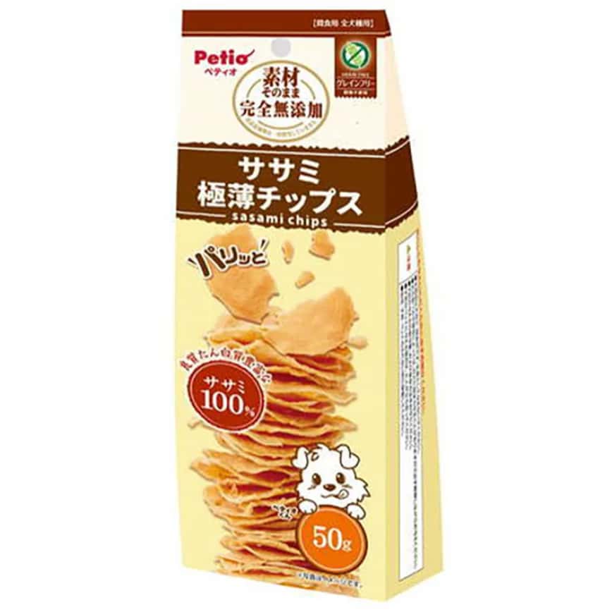 Petio 狗零食 無添加極薄雞柳肉脆片 50g (90503299) (圖片2)