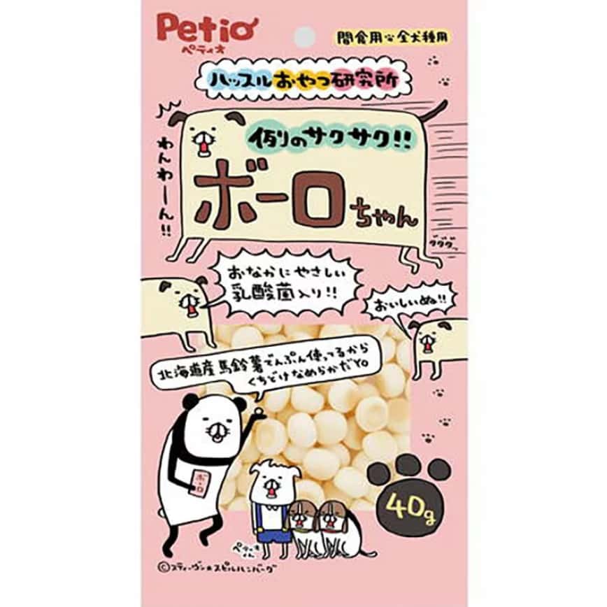 Petio 日本產 狗零食 乳酸菌小饅頭餅乾 腸胃健康配方 40g (90503159) (圖片2)