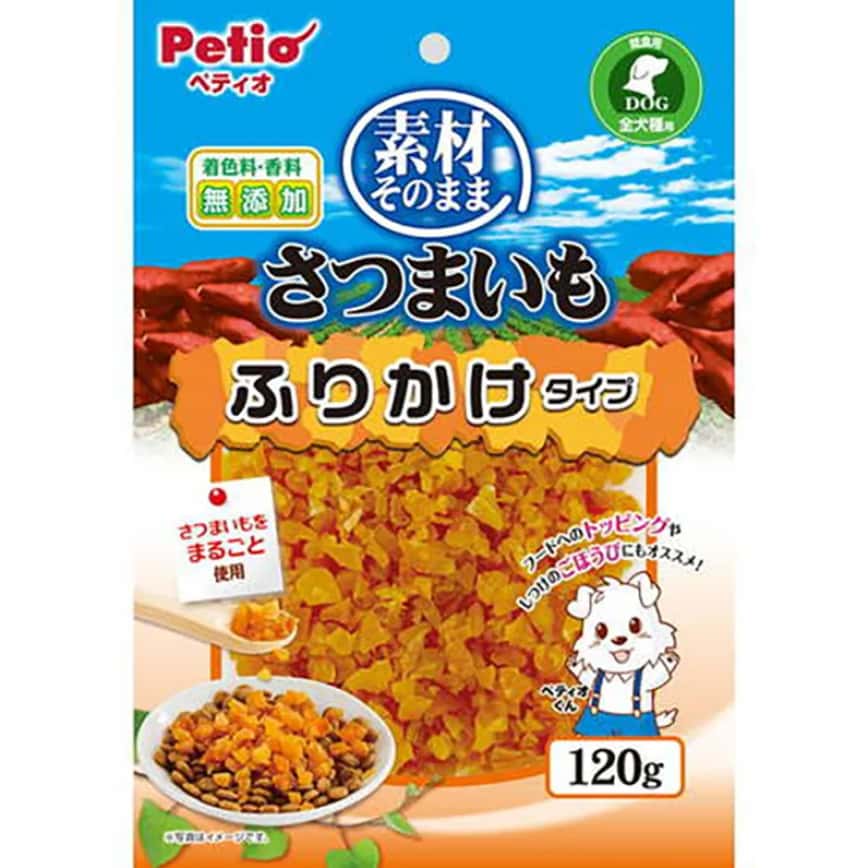Petio 狗零食 天然原味 香甜高纖甘薯粒(拌飯素) 120g (90503290) (圖片2)